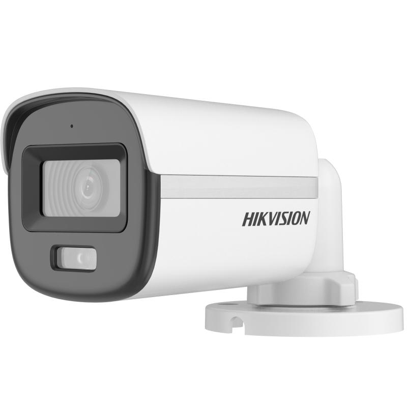 Caméra Bullet Hikvision DS-2CE10KF0T-LFS(3.6mm)(O-STD) 3K ColorVu Smart Hybrid Light Audio