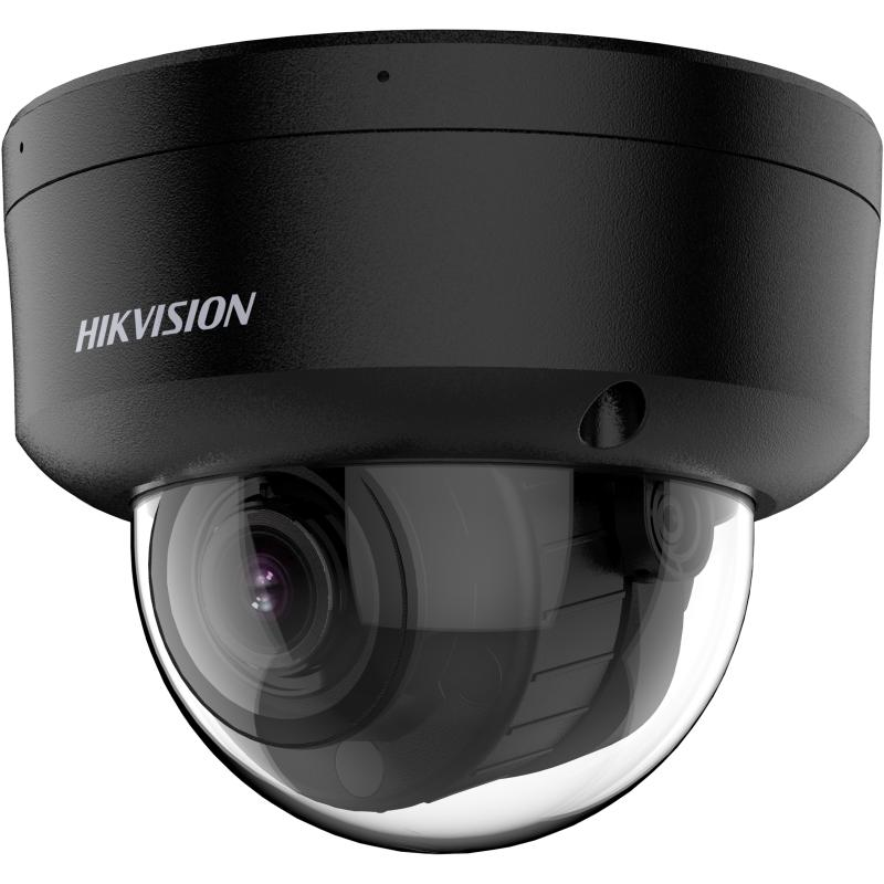Caméra IP Dôme Hikvision DS-2CD2763G2-LIZS2U(2.8-12mm)O-STD/BLACK 6 MP AcuSense Smart Hybrid Light Varifocale Motorisée