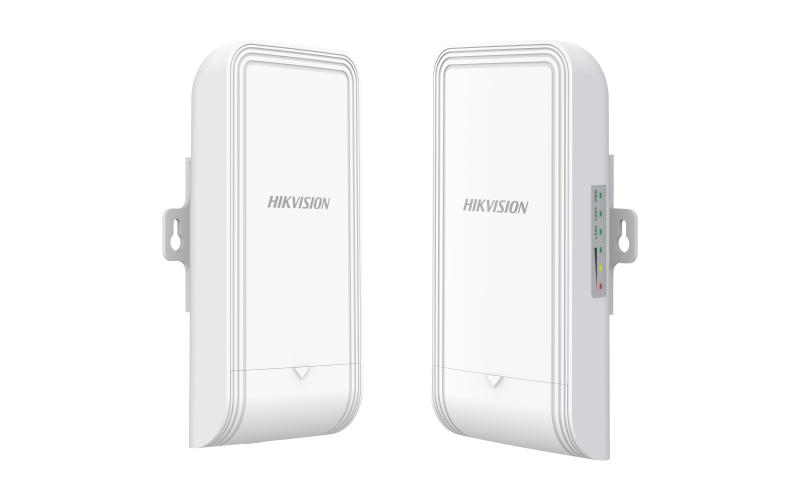 Kit Pont Wi-Fi Extérieur 5 GHz AC867 5 km Hikvision DS-3WF02-5AC/D(O-STD)