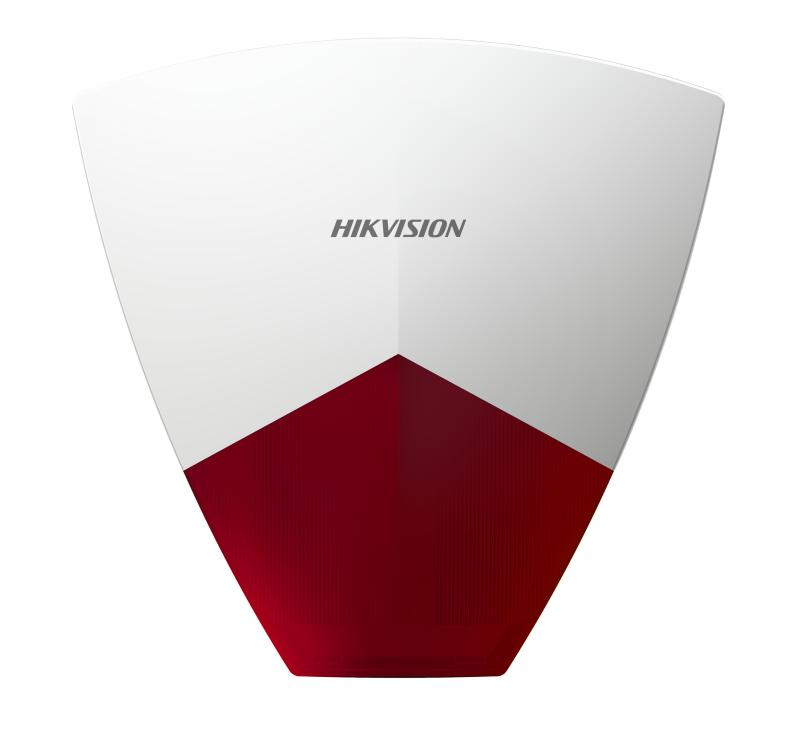 Sirène Extérieure Filaire avec Flash Rouge Hikvision DS-PS102X(O-STD)/RED